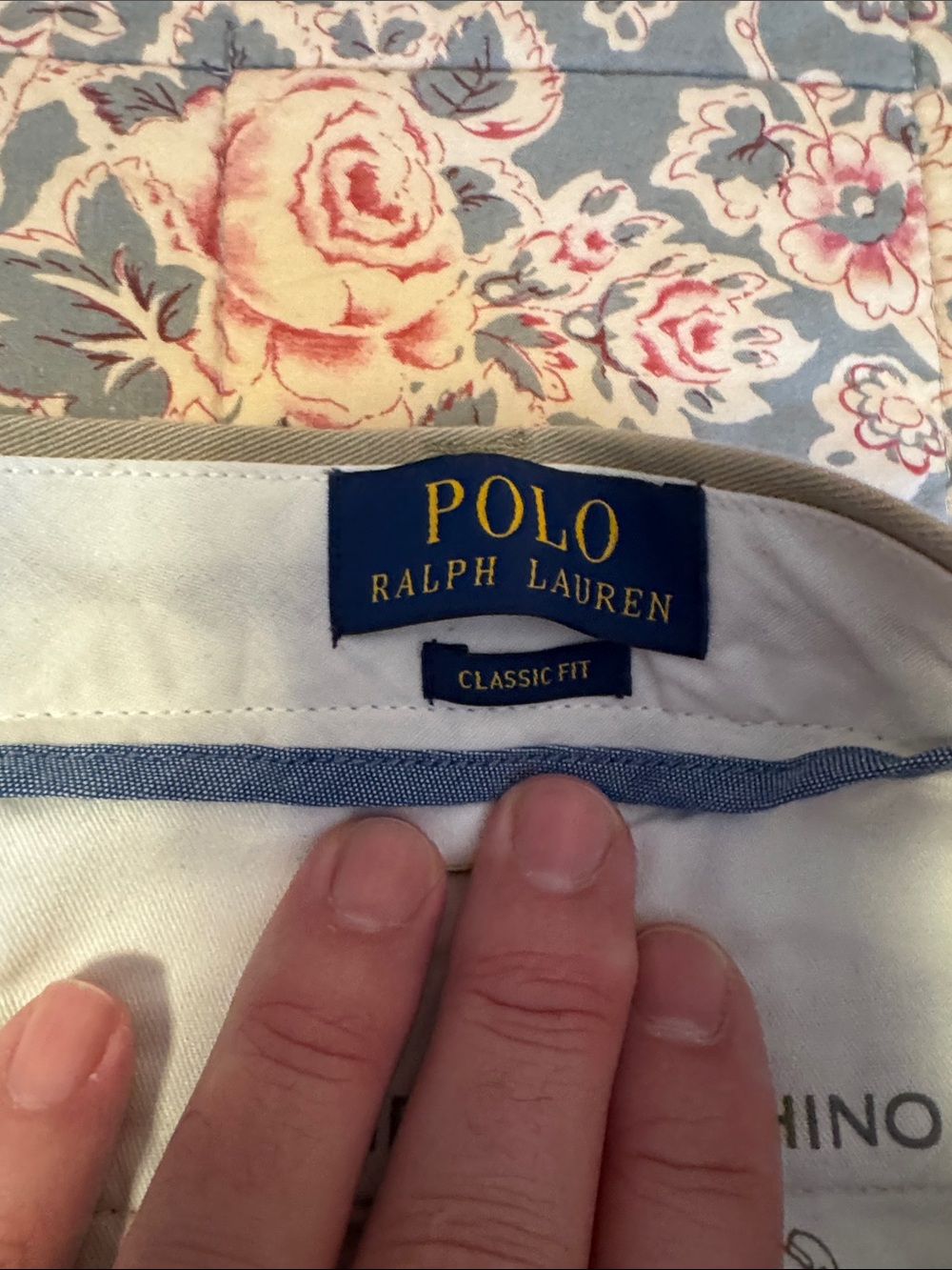 Polo by Ralph Lauren Khaki Men’s Cotton Chinos/38 x 30/EXCELLENT CONDITION! - Picture 4 of 9
